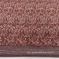 Toque suave sin pilling jacquard tejido textil